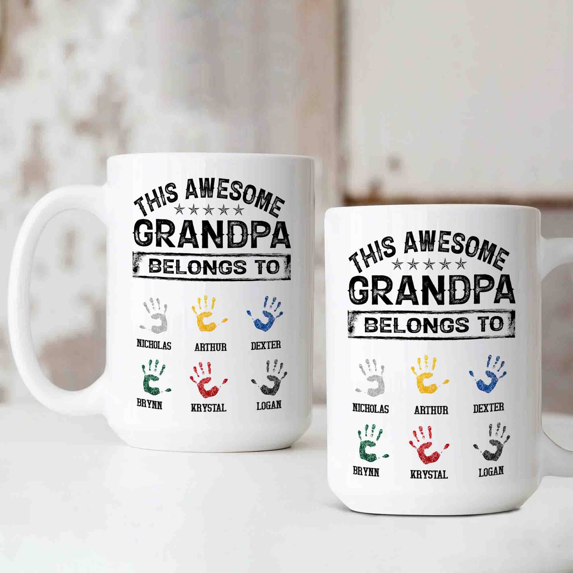 World's Greatest Grandpa Custom Photo Mug