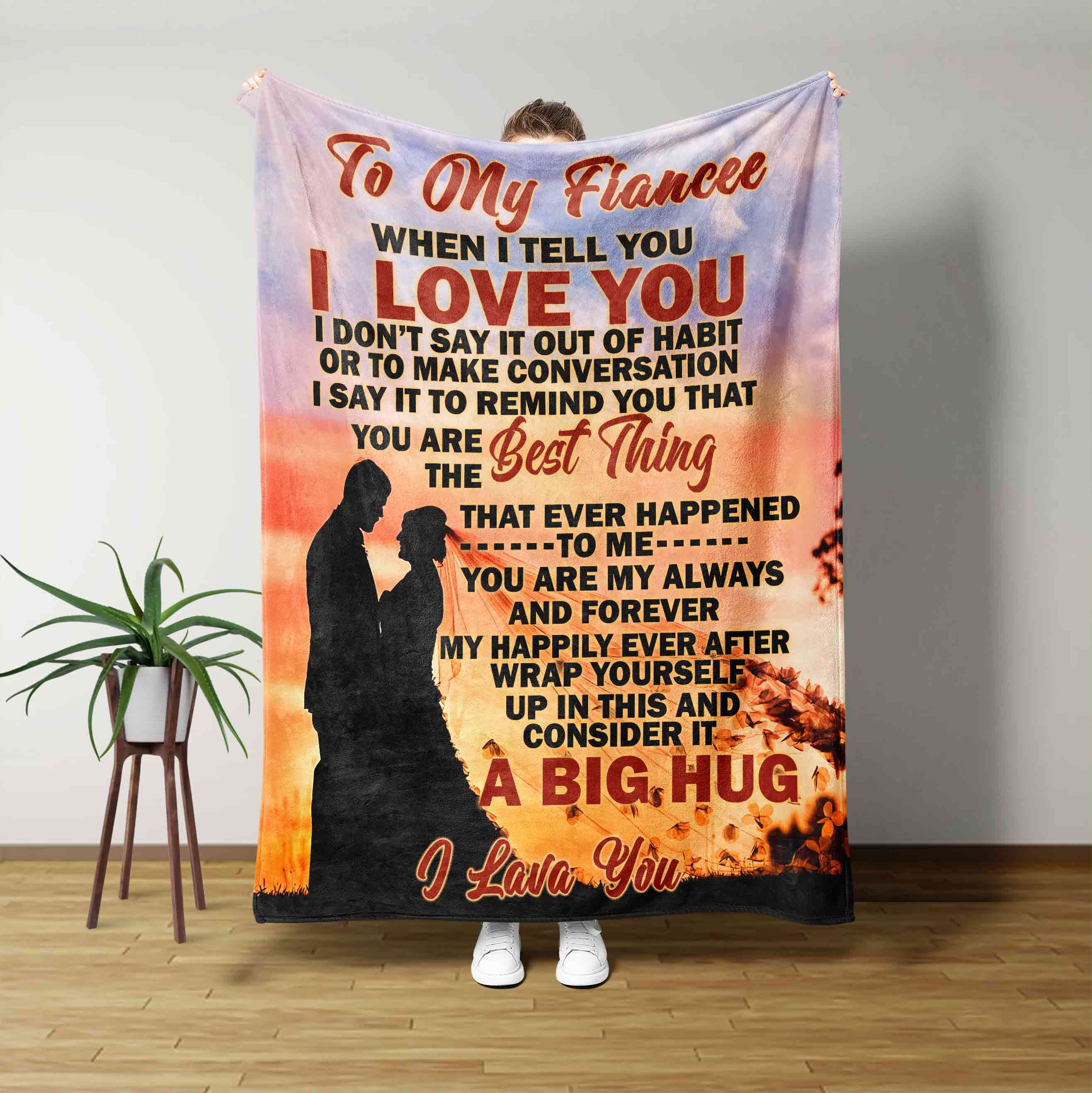 This Blanket Reminds You How Much We Love You - Personalized