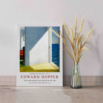 Edward Hopper Exhibition Canvas, Rooms By The Sea Canvas, Wall Art Canvas