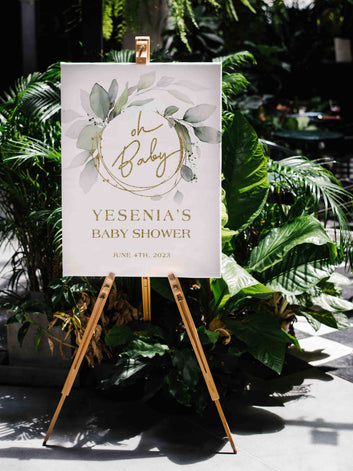 Baby Shower Canvas, Baby Canvas, Custom Baby Canvas, Canvas For Baby, Best Gift Canvas For Baby Show