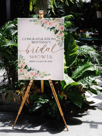 Congratulations Bridal Shower Canvas, Bridal Shower Canvas, Custom Name Canvas, Rose Canvas, Best Gift Canvas For Bridal Shower