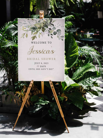Welcome To Bridal Shower Canvas, Bridal Shower Canvas, Custom Name Canvas, Best Gift Canvas For Bridal Shower