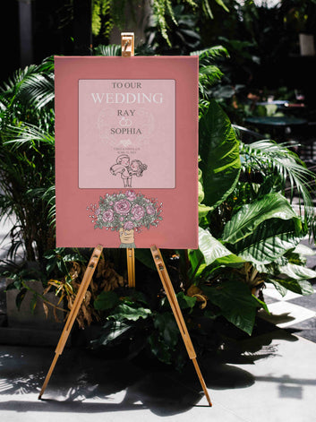 To Our Wedding Canvas, Wedding Canvas, Couple Canvas, Canvas For Wedding, Custom Name Canvas, Best Gift Canvas For Wedding