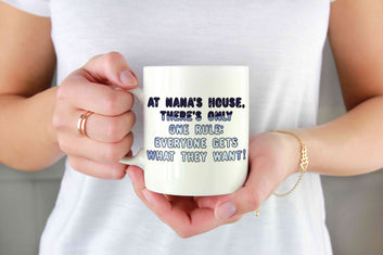 Best Nana Ever Mug, Grandma Mug, Family Mug, Custom Name Mug, Gift Mug For Grandma