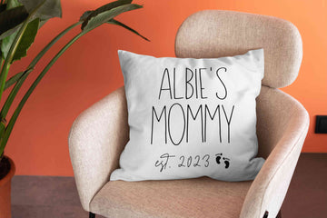 Mother Pillow, New Mom Gift, New Mommy Pillow, Mommy Pillow, Expecting Mom Gift, Gift for Her, Custom Name Pillow