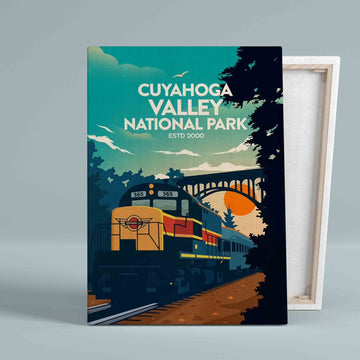 Cuyahoga Valley National Park Canvas, National Park Canvas, Wall Art Canvas