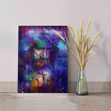 Jesus Canvas, God Canvas, Cross Canvas, Canvas For Gift