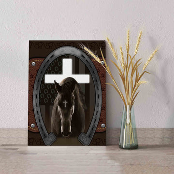 Cross Canvas, Horse Canvas, God Canvas, Canvas For Gift