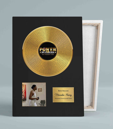 Vinyl Record Canvas, Song Lyrics On Canvas, Custom Name Canvas, Custom Image Canvas, Canvas Wall Art, Anniversary Canvas