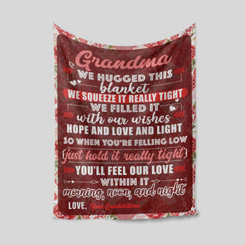 Personalized Name Blanket, Nana Blanket, Family Blanket, Gift Blanket