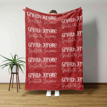 Baby Name Blanket, Personalized Baby Blanket With Name, Custom Blanket Baby, Blanket For Kid