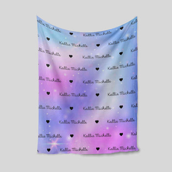 Blanket For Kid, Custom Blanket Baby, Baby Name Blanket, Name Blanket For Kid
