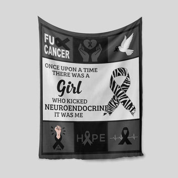 Cancer Survivor Blanket, Cancer Fighter Blanket, Blanket For Girl Who Fight Cancer, Blanket For Gift