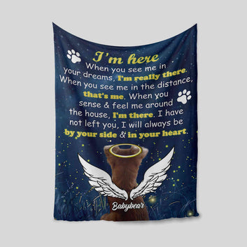 Memorial Blanket, Pet Memorial Blanket, Blanket For Gift, Family Blanket