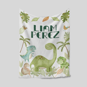 Custom Baby Blanket, Dinosaur Blanket, Bee Blanket, Family Blanket, Blanket For Baby, Gift Blanket