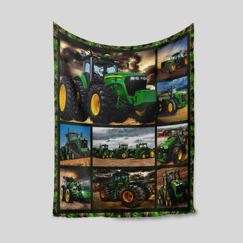 Truck Blanket, Farm Blanket, Blanket For Farmer, Gift Blanket