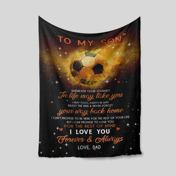 Personalized Name Blanket, Soccer Blanket, Ball Blanket, Sport Blanket, Family Blanket, Gift Blanket