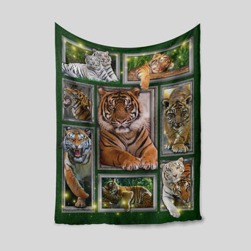 Tiger Blanket, Mexican Tiger Blanket, Family Blanket, Gift Blanket, Blanket For Gift