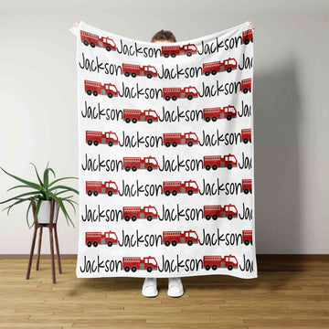 Custom Baby Blanket, Truck Blanket, Baby Blanket, Family Blanket, Blanket For Baby, Gift Blanket