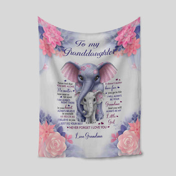 Personalized Name Blanket, Flower Blanket, Elephant Blanket, Family Blanket, Gift Blanket