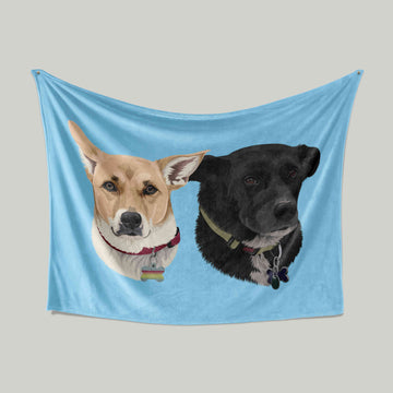 Dog Blanket, Labrador Blanket, Pet Blanket, Custom Pet Blanket, Blanket For Dog, Gift Blanket