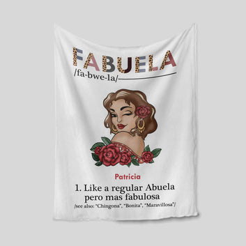 Personalized Name Blanket, Beautiful Women Blanket, Rose Blanket, Family Blanket, Gift Blanket