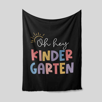 Kinder Garten Blanket, Sun Blanket, Blanket For Kid, Family Blanket, Gift Blanket