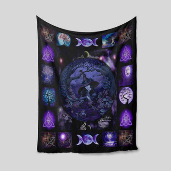 Halloween Blanket, Witch Blanket, Magic Blanket, Blanket For Halloween, Gift Blanket