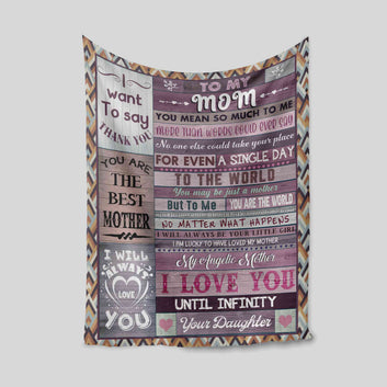 To My Mom Blanket, You Are The Best Mother Blanket, Custom Name Blanket, Family Blanket, Gift Blanket