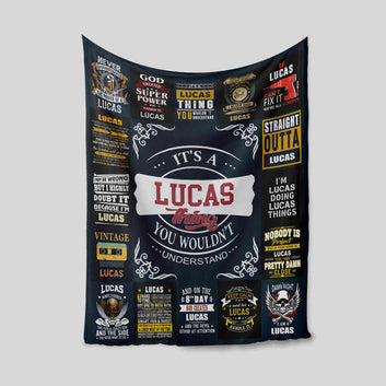 Personalized Name Blanket, Name Blanket, Blanket For Son, Family Blanket, Gift Blanket