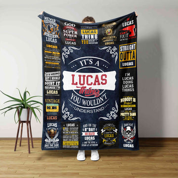 Personalized Name Blanket, Name Blanket, Blanket For Son, Family Blanket, Gift Blanket