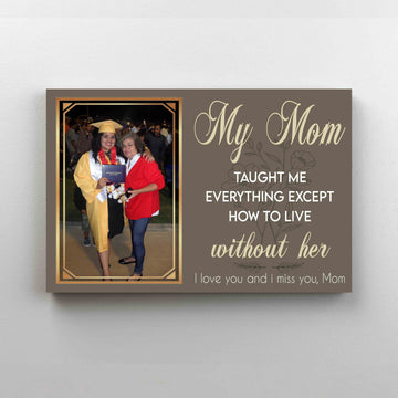 Personalized Image Canvas, Family Canvas, Wall Art Canvas, Memorial Canvas