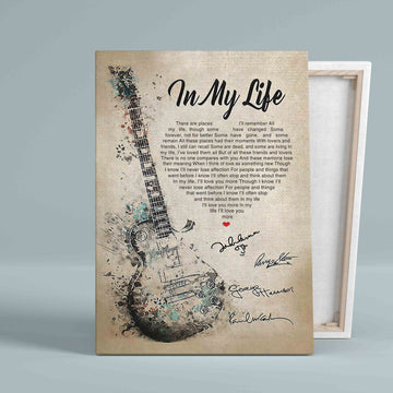 Personalized Name Canvas, In My Live Canvas, Quote Canvas, Valentine Canvas, Gift Canvas